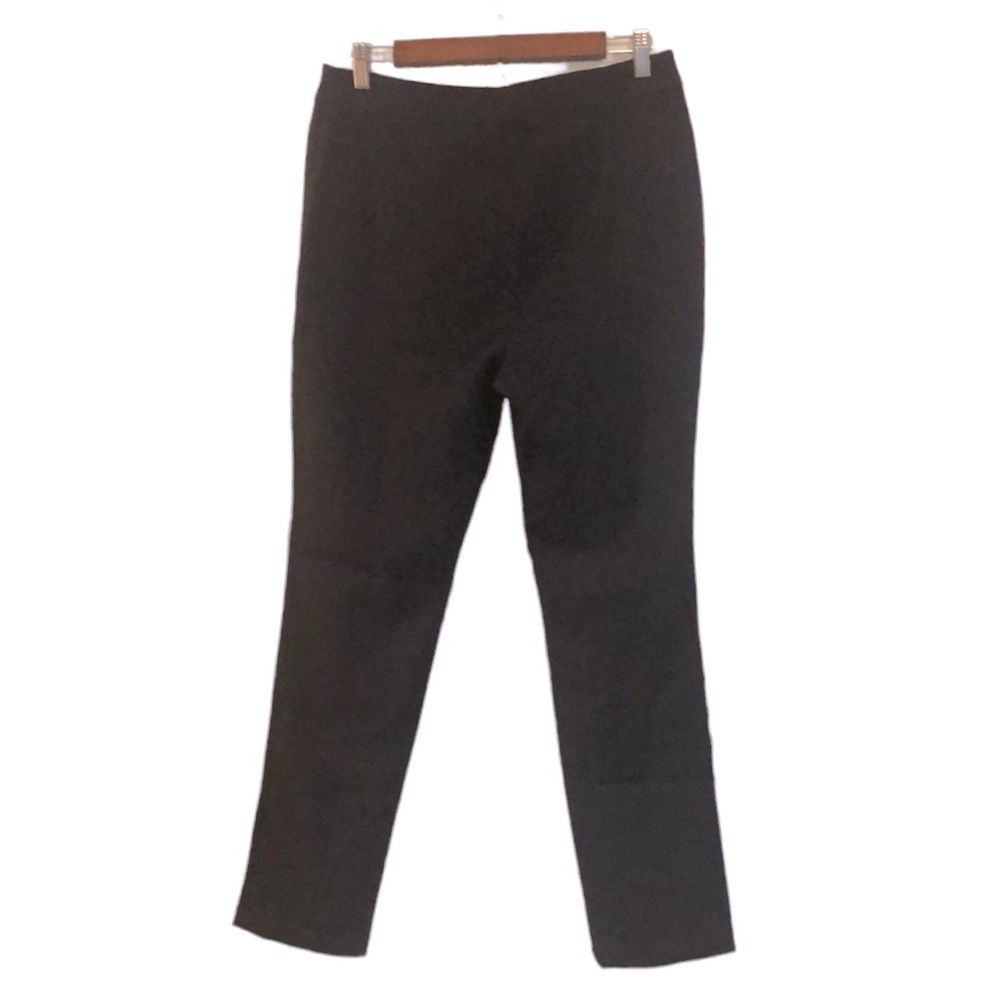 SPANNER ROYAL MIX PONTE ZIPPERED ANKLE PANTS BLACK SIZE 6 NEW WITH TAGS